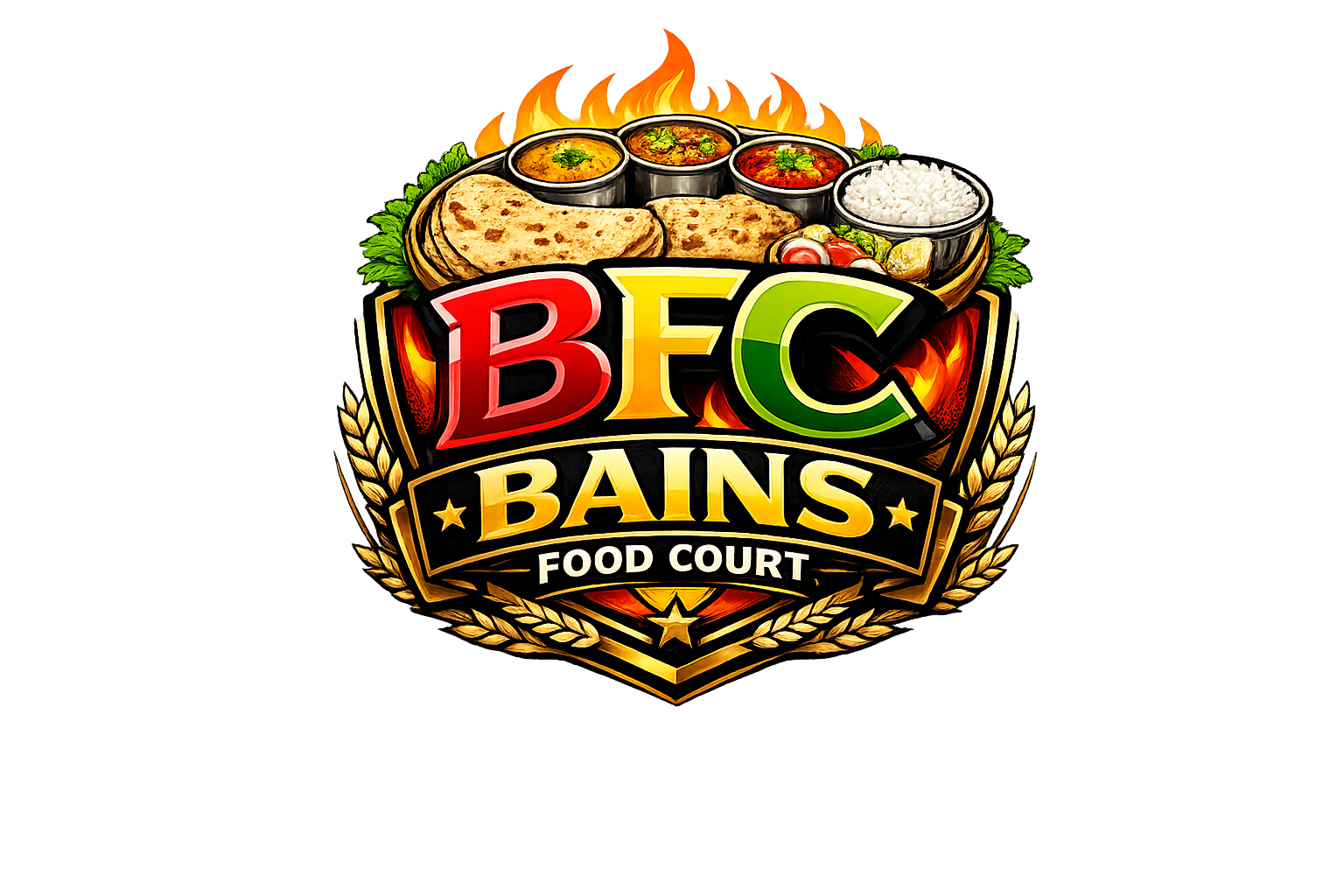 BAINS FOOD COURT logo